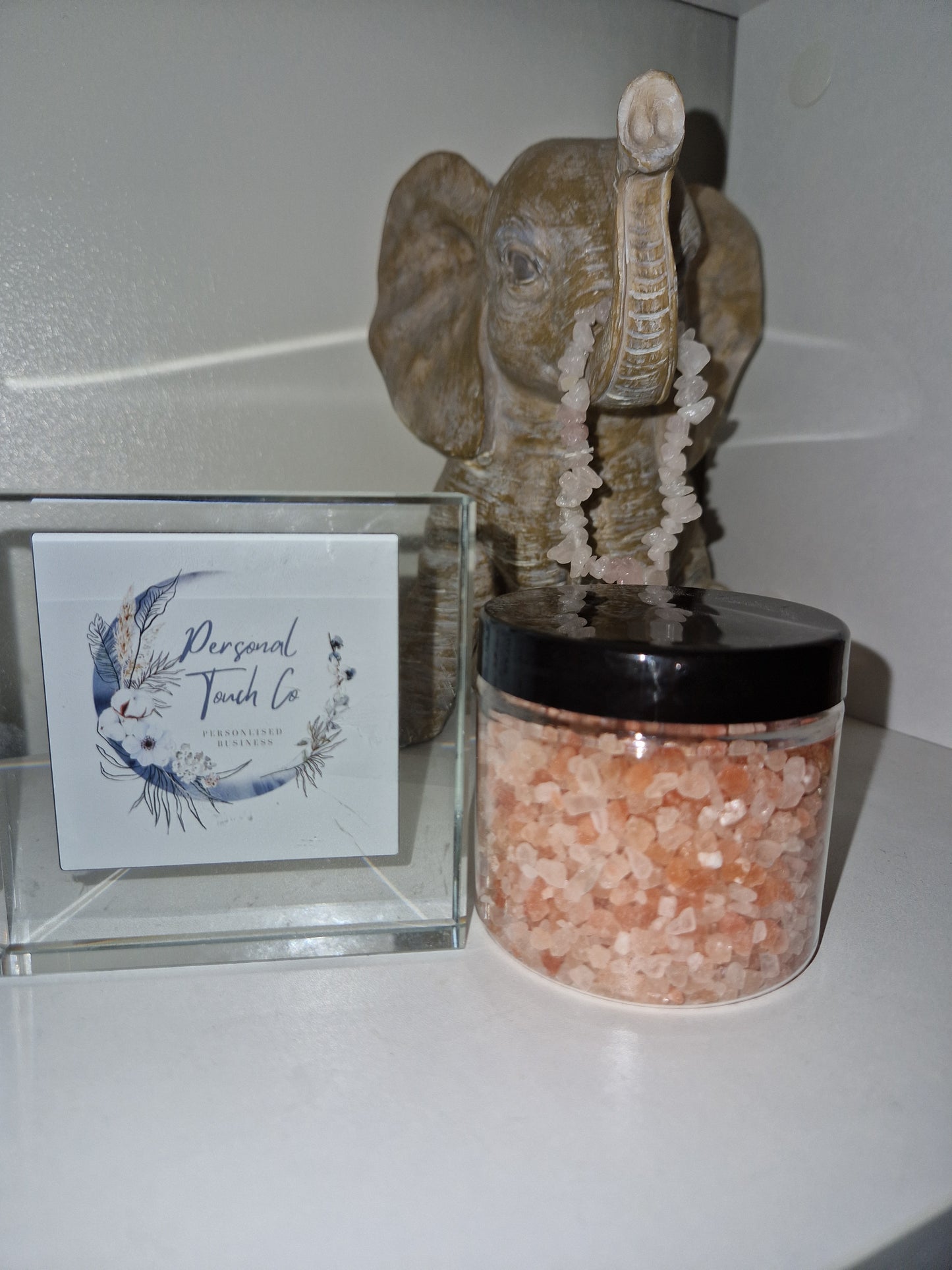 200g Jar Christmas Himalayan soaking bath salts