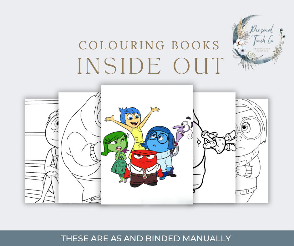 Inside out colouring book