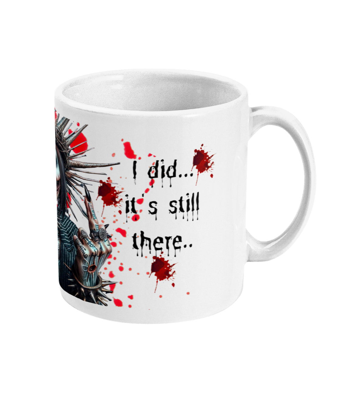 I was told to check my attitude I did it’s still there