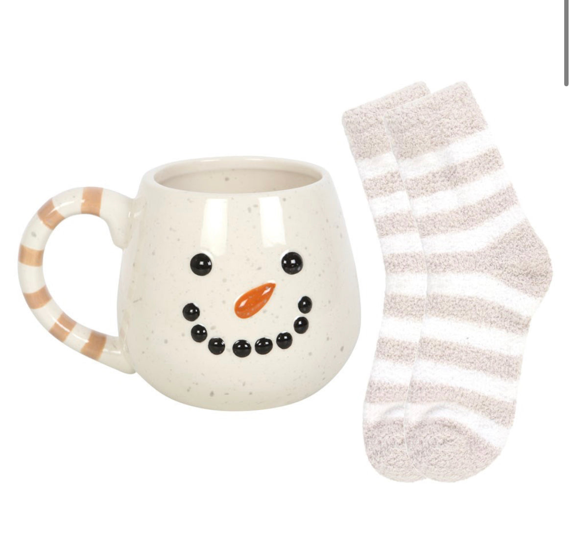 SNOWMAN MUG AND SOCKS SET