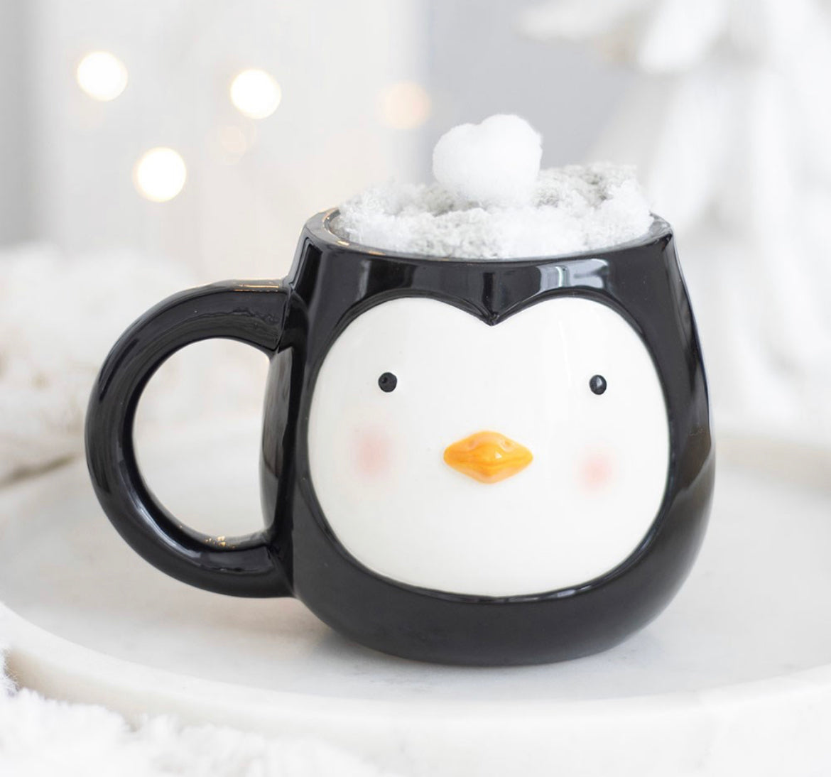 PENGUIN MUG AND SOCKS SET