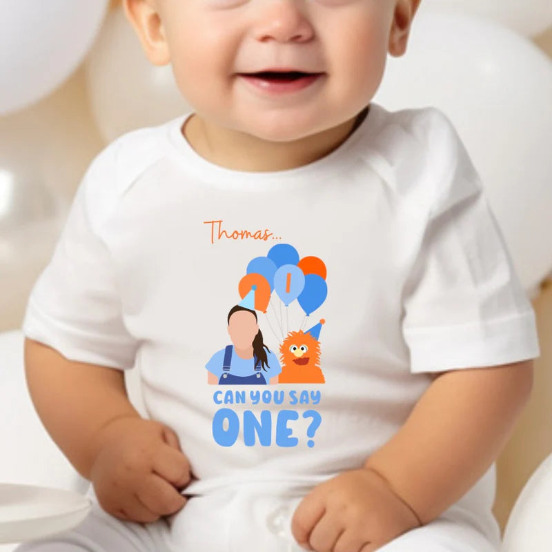 DTF TRANSFER - SAY ONE (BLUE)