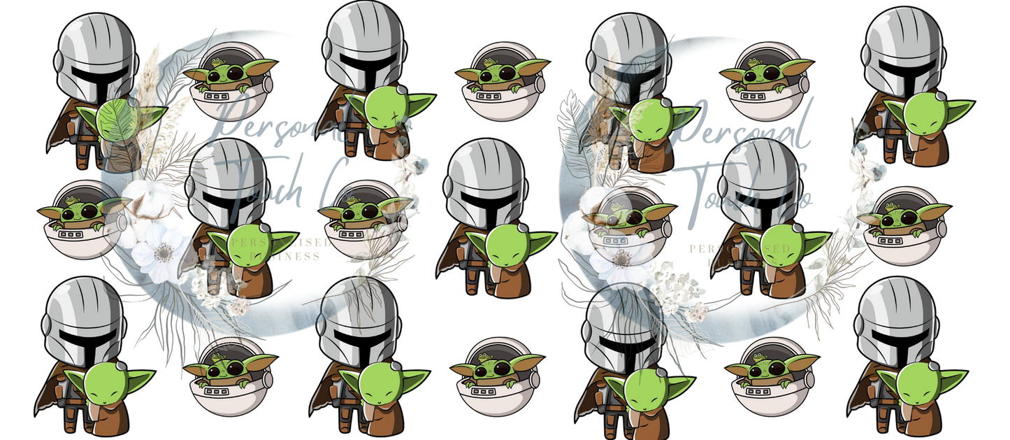 Baby yoda uv dtf