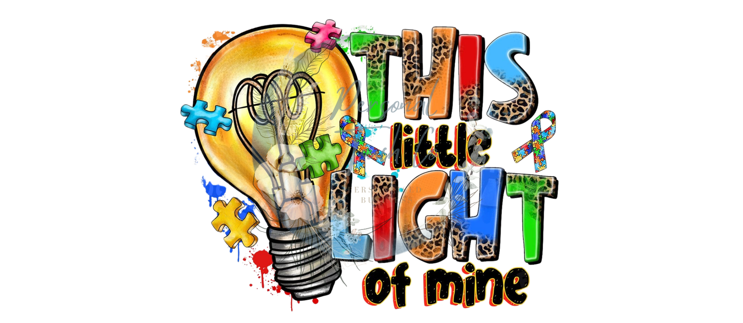 This little light of mine uv dtf