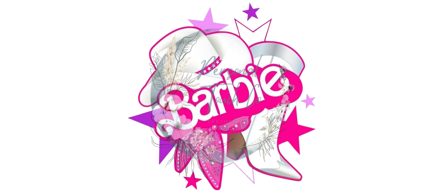 Barbie 1 uv dtf
