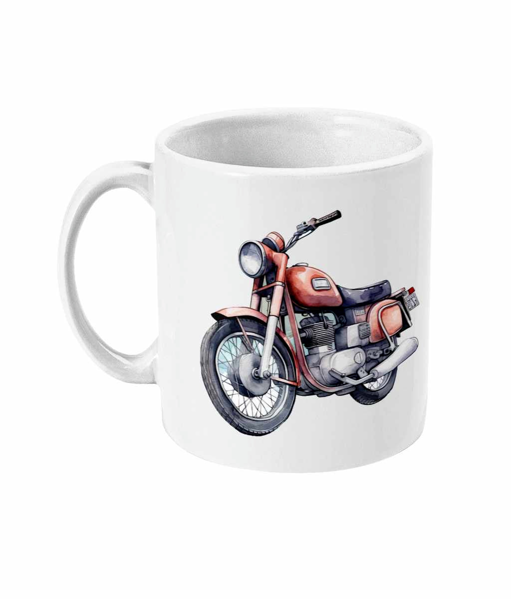 Motorcycle mug