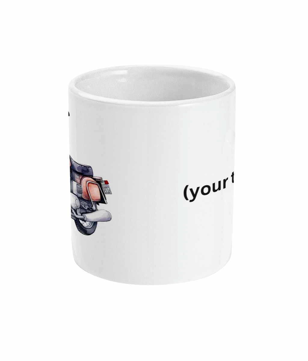 Motorcycle mug