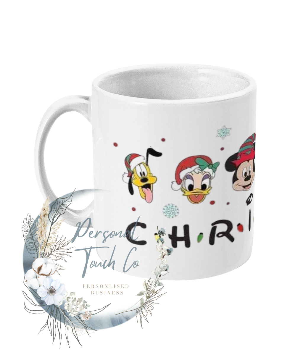 C•H•R•I•S•T•M•A•S mickey mug