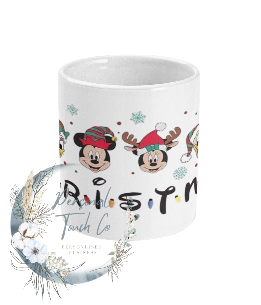 C•H•R•I•S•T•M•A•S mickey mug