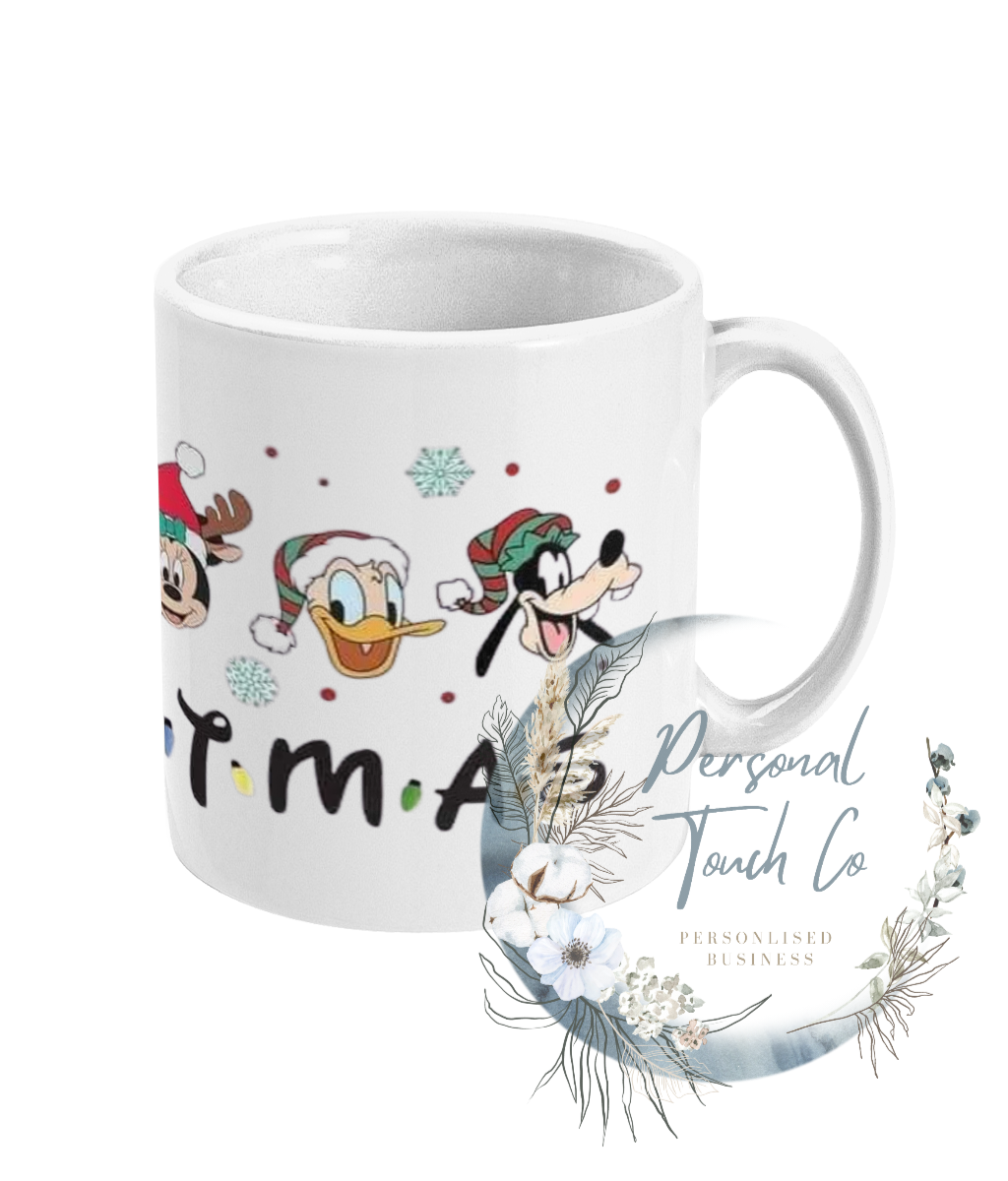 C•H•R•I•S•T•M•A•S mickey mug