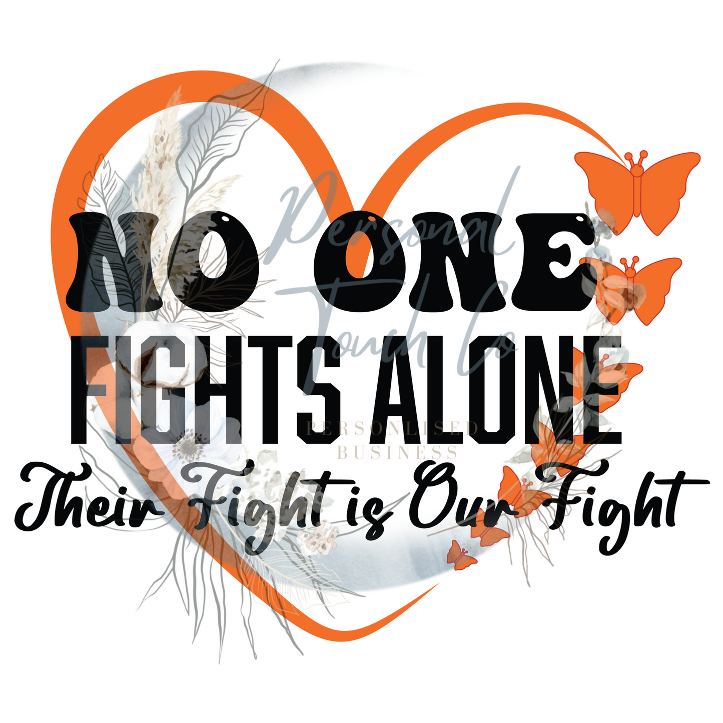 No one fights alone - FND uvdtf