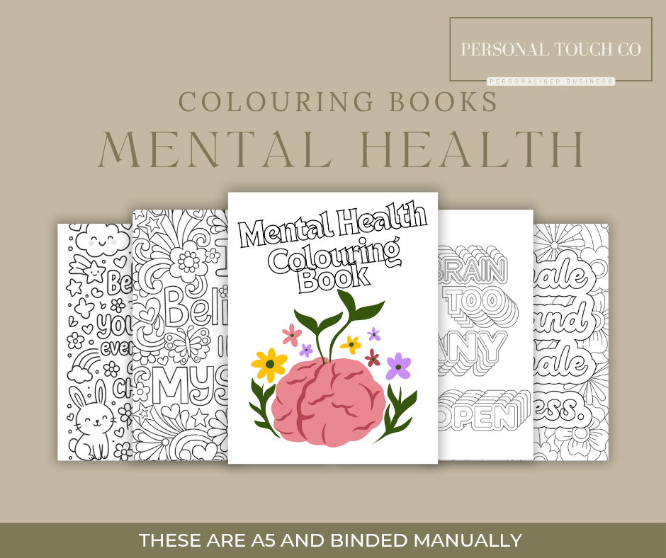 Mental Health colouring book