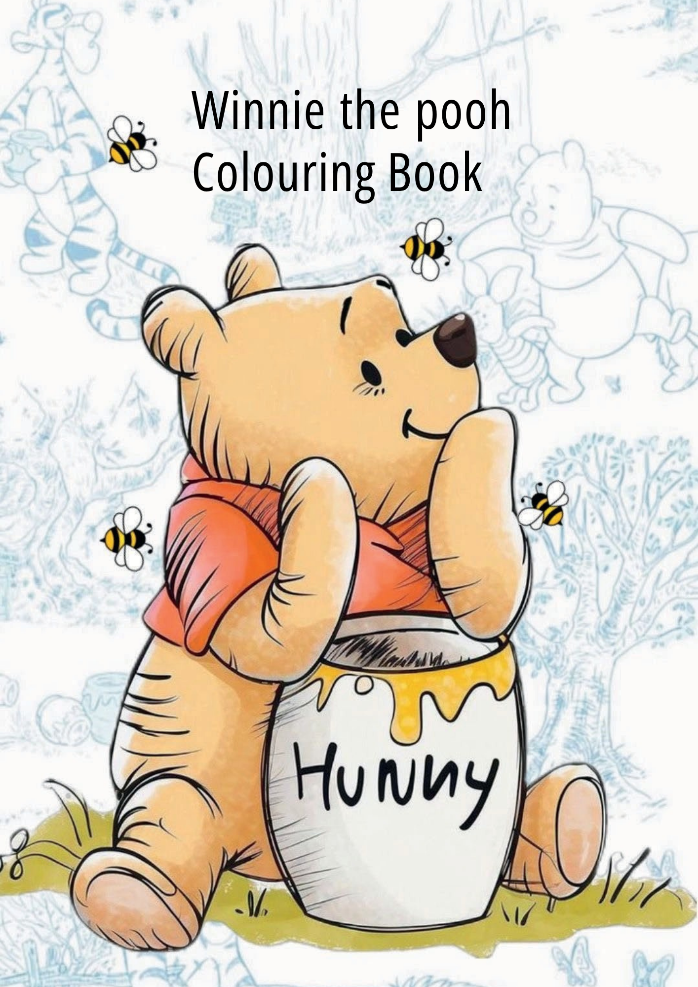 Winnie The Pooh colouring book