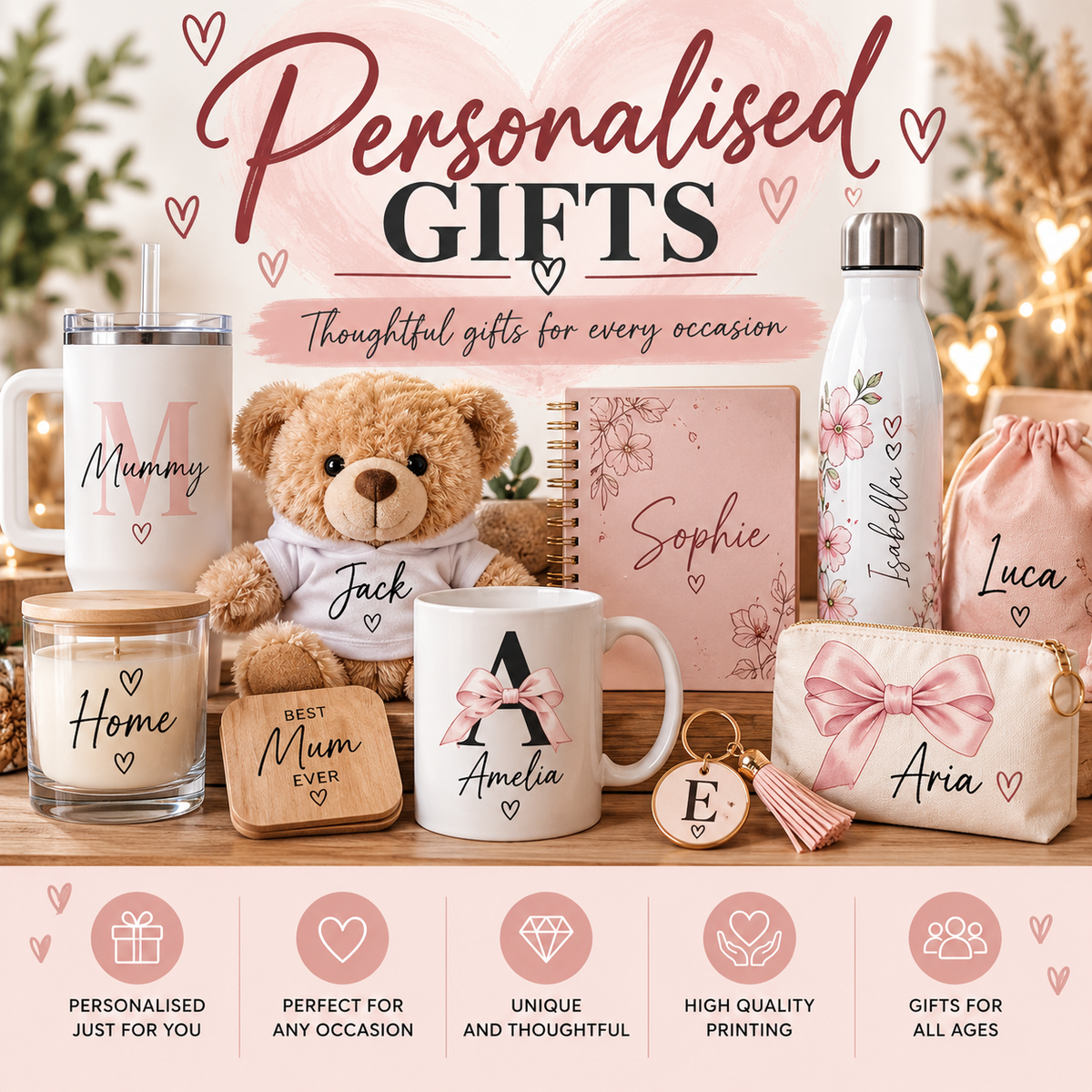 Personlised gifts
