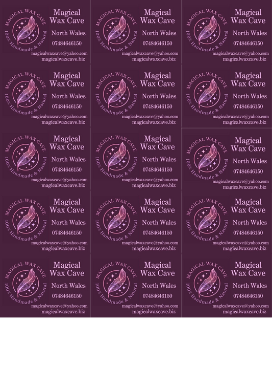 Custom address stickers
