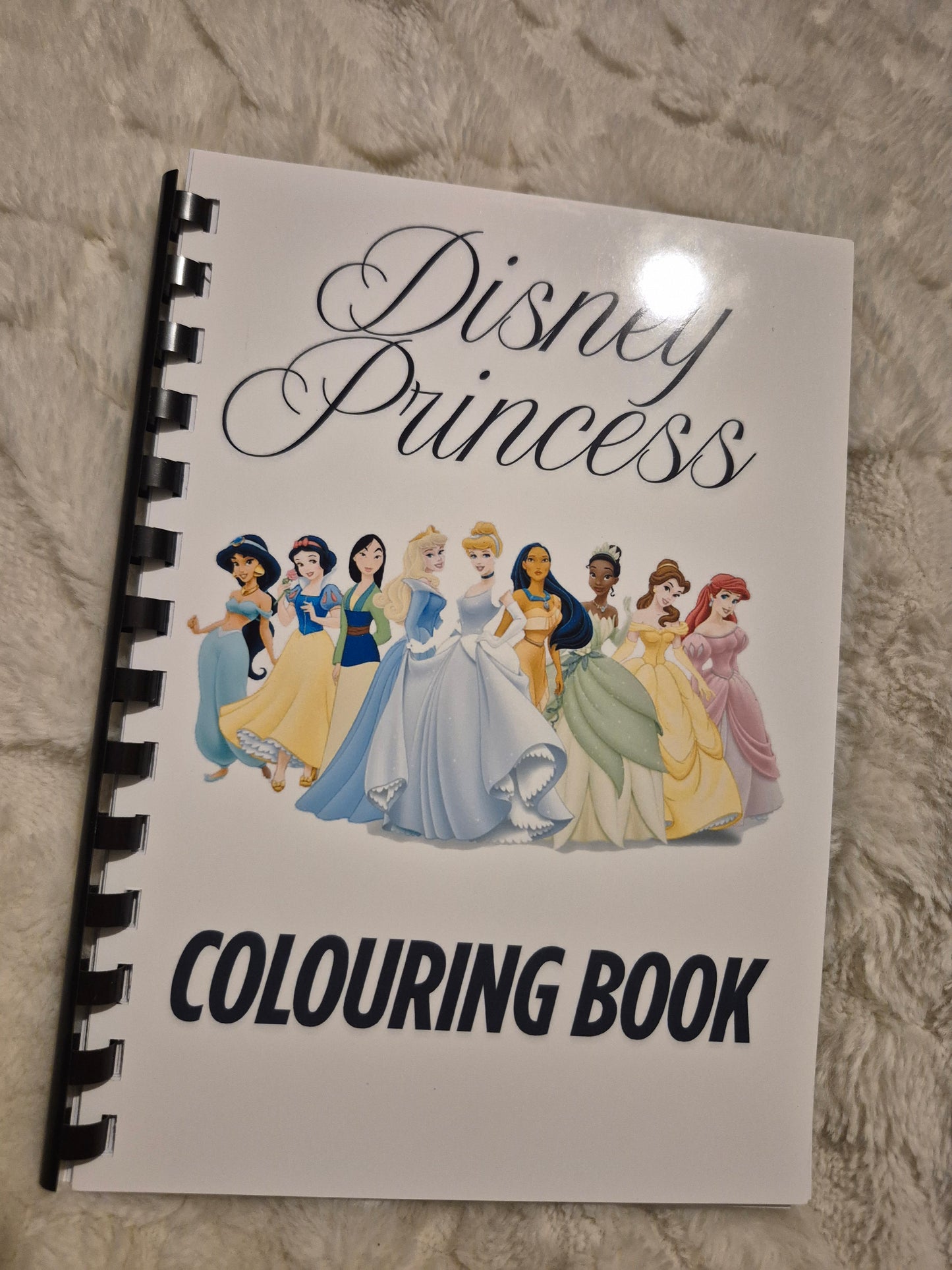 Princess colouring book