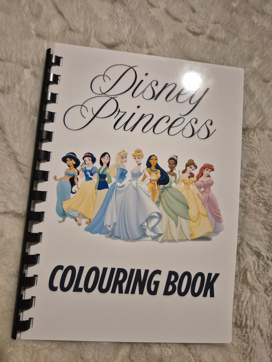 Princess colouring book