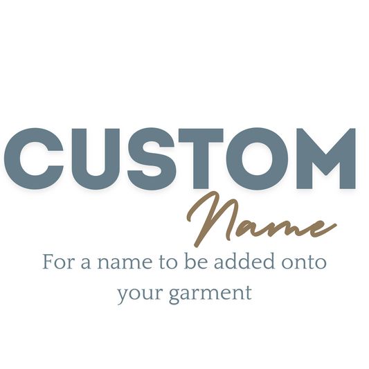 Custom UV DTF name