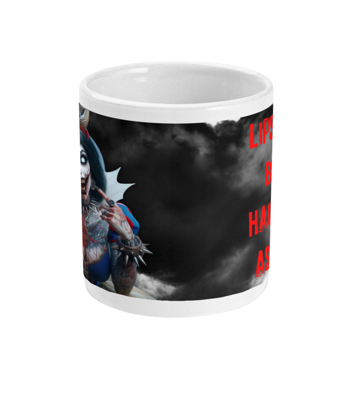 Lips red as blood hair black as night