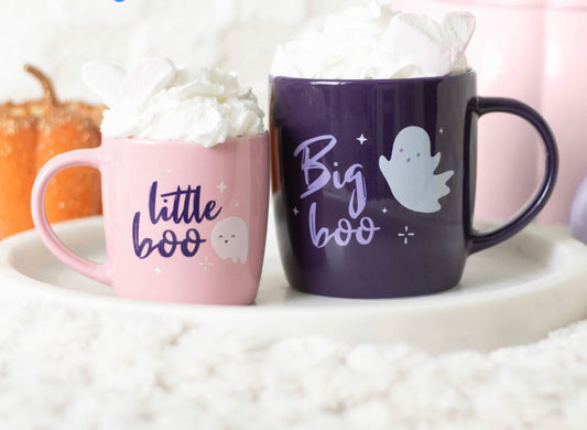 BIG BOO LITTLE BOO FAMILY MUG SET
