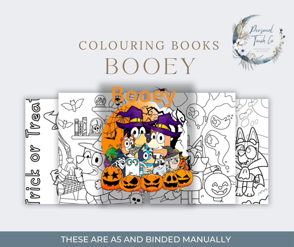 Booey colouring book