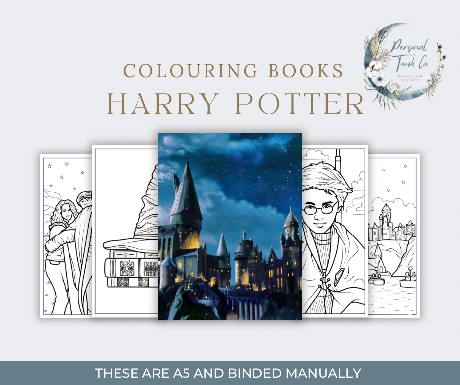 Harry Potter colouring book