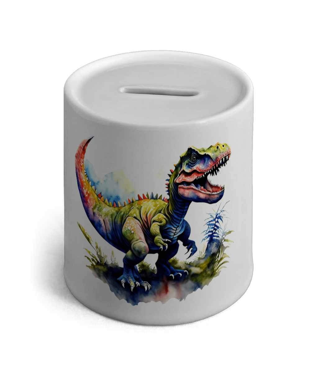 Dinosaur money box