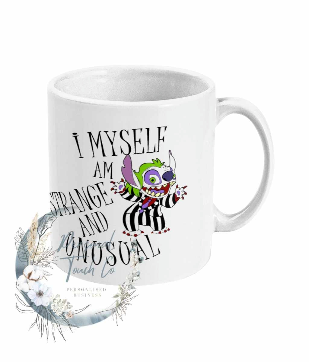 I myself am strange and unusual