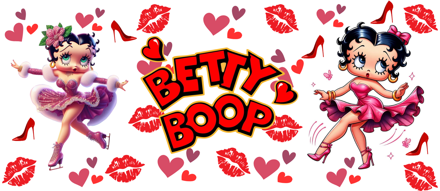 Betty boop uv dtf