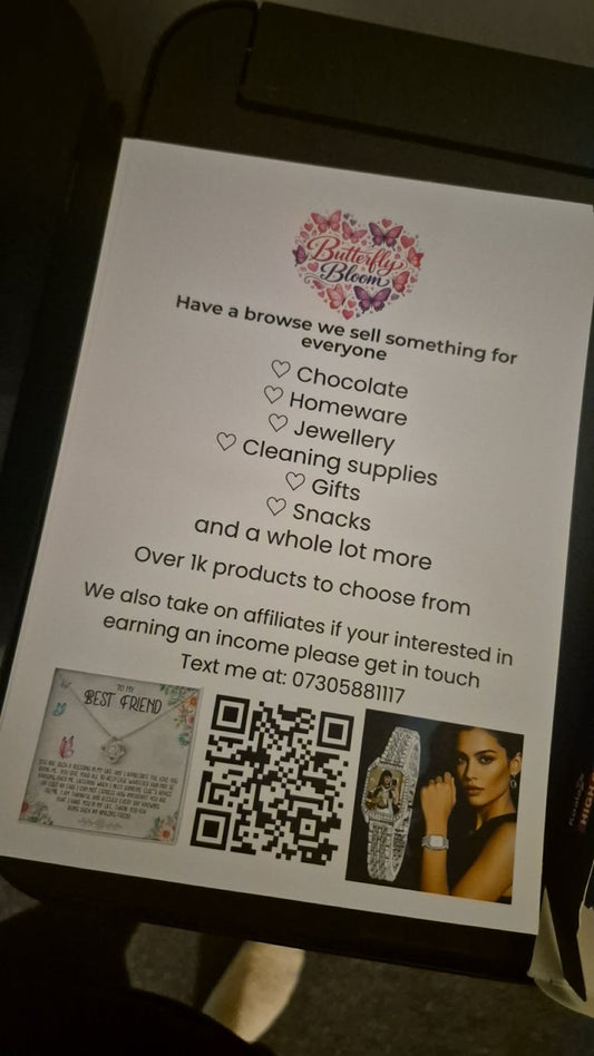 Custom A5 glossy single sided flyer