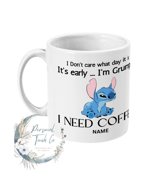 I need coffee - stitch