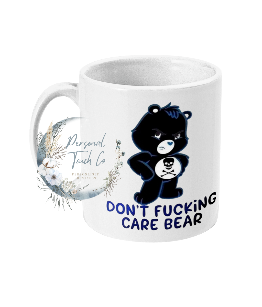 Don't F*cking care bear mug