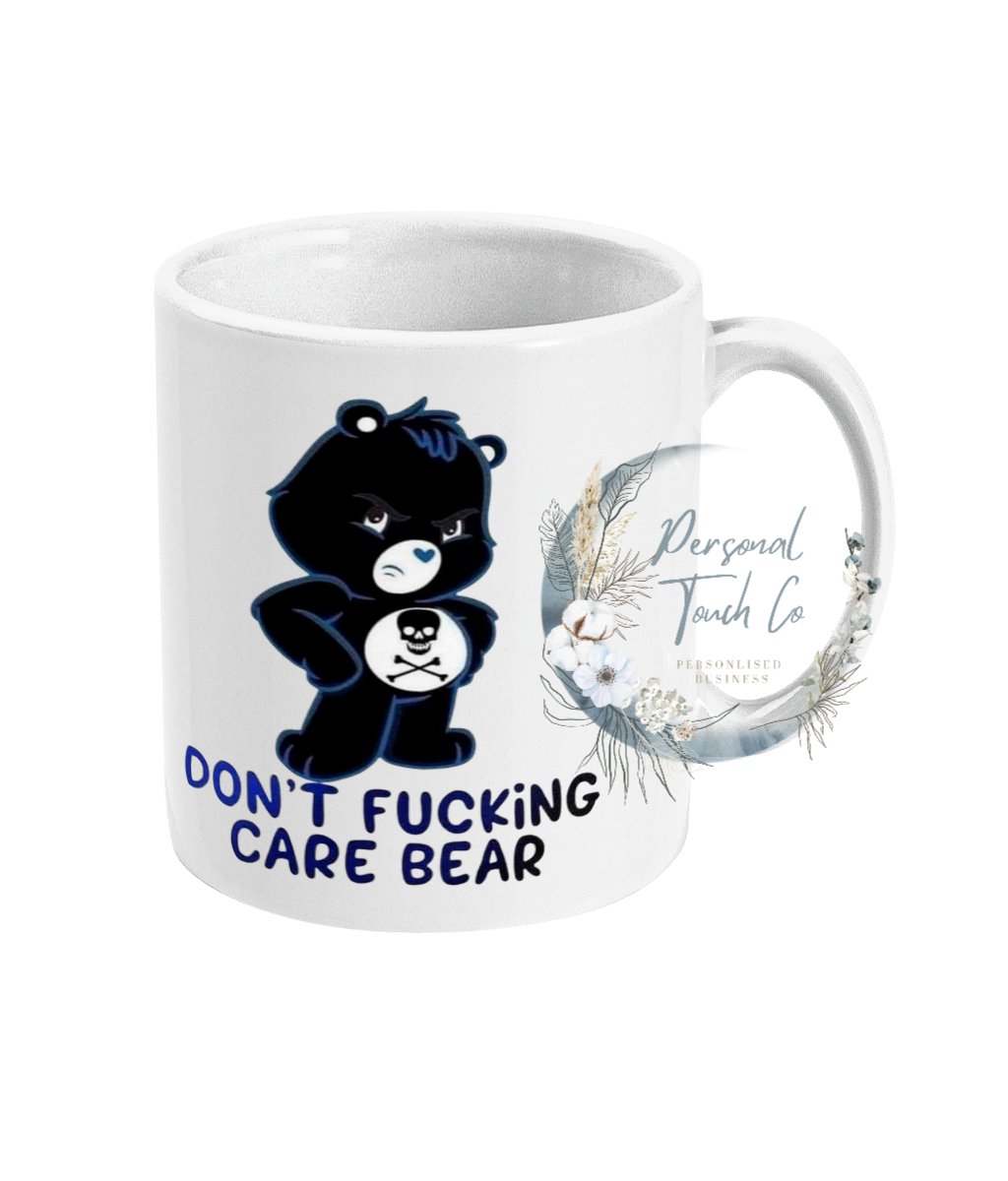 Don't F*cking care bear mug