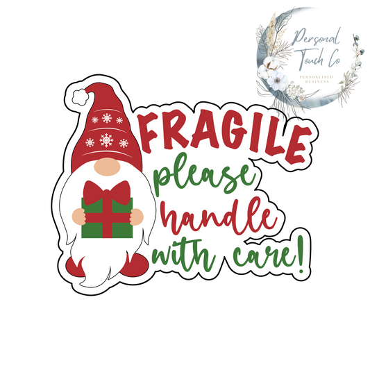 Fragile please handle with care - 1 sheet