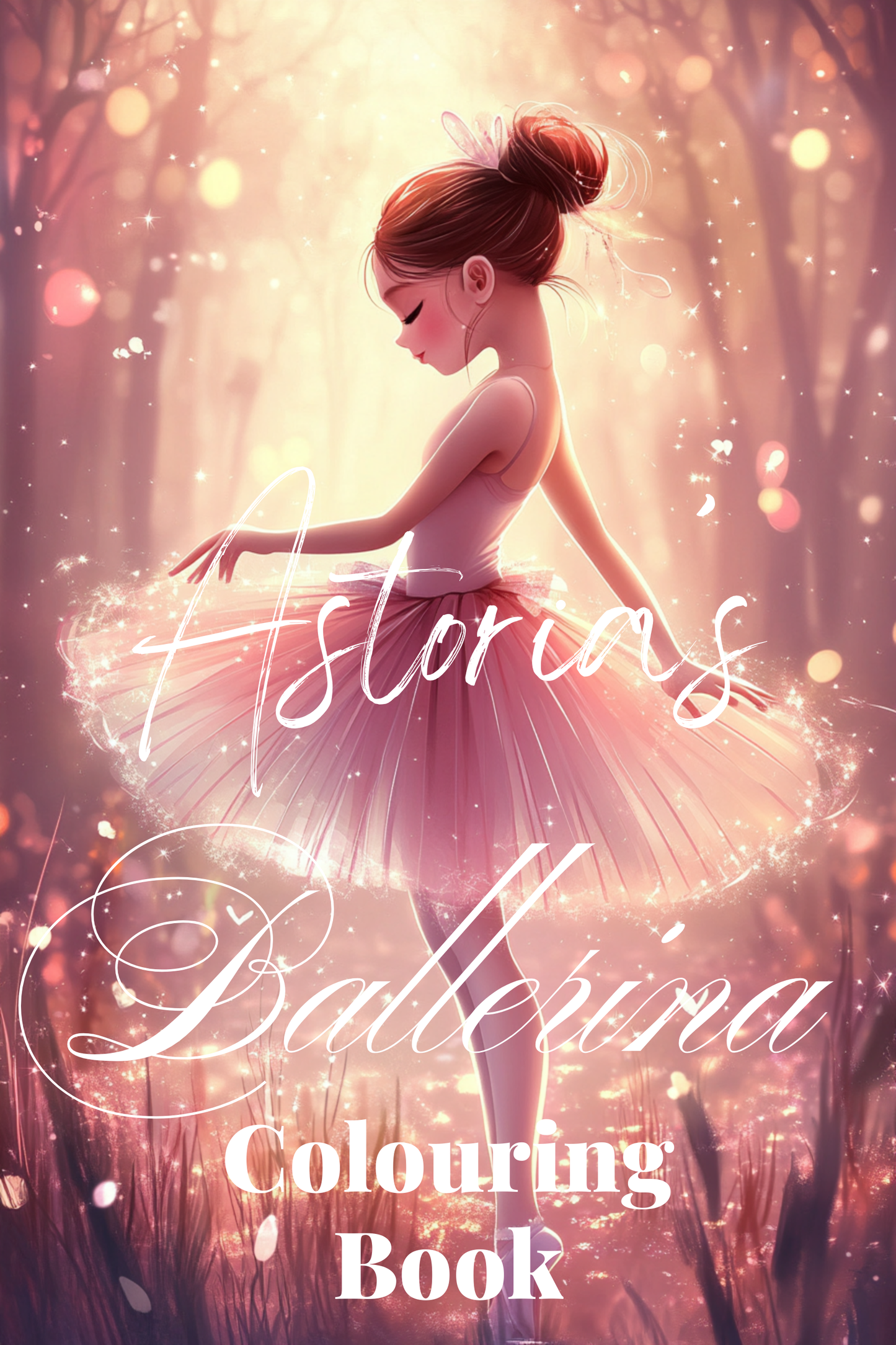 Ballerina Colouring Book
