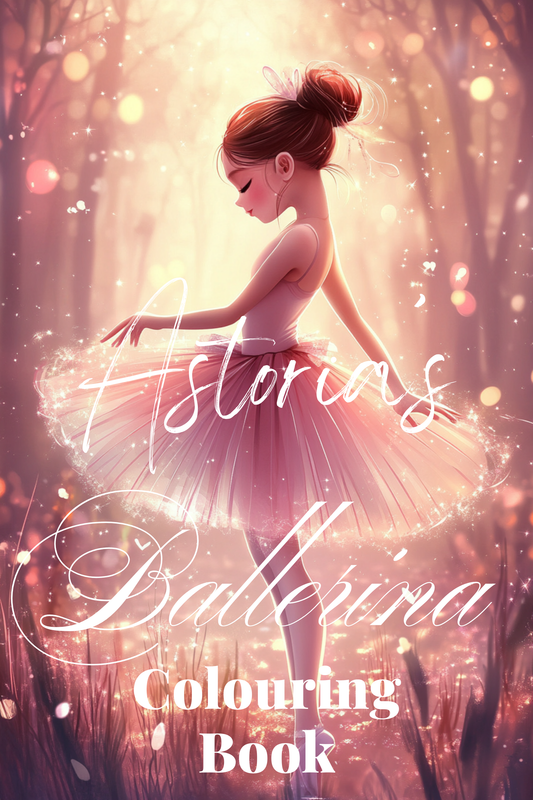 Ballerina Colouring Book