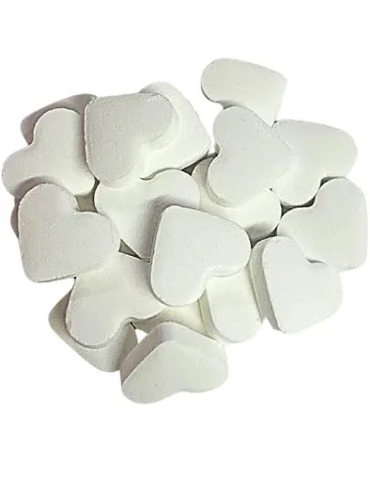 1kg Candycrave White Hearts