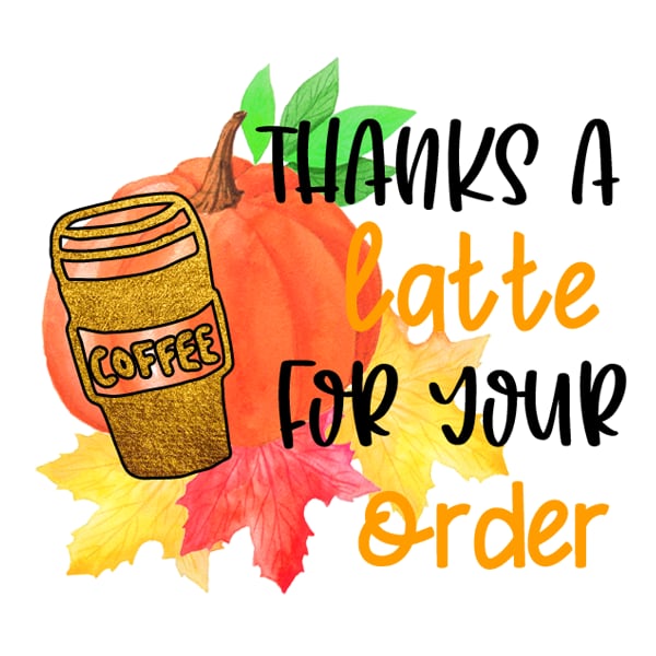 Fall packaging stickers Set 1