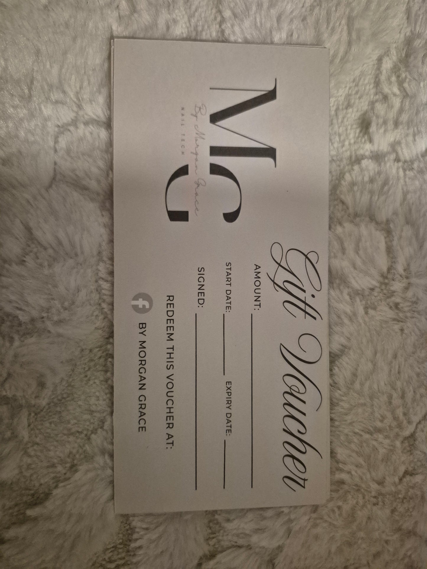 Custom Gift vouchers