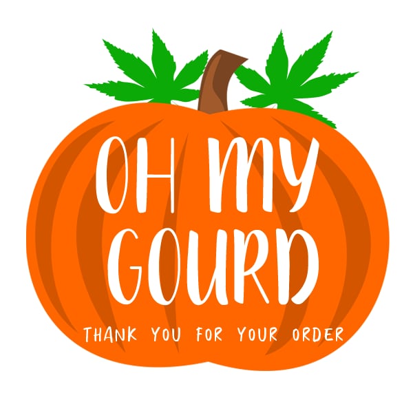 Fall packaging stickers Set 1