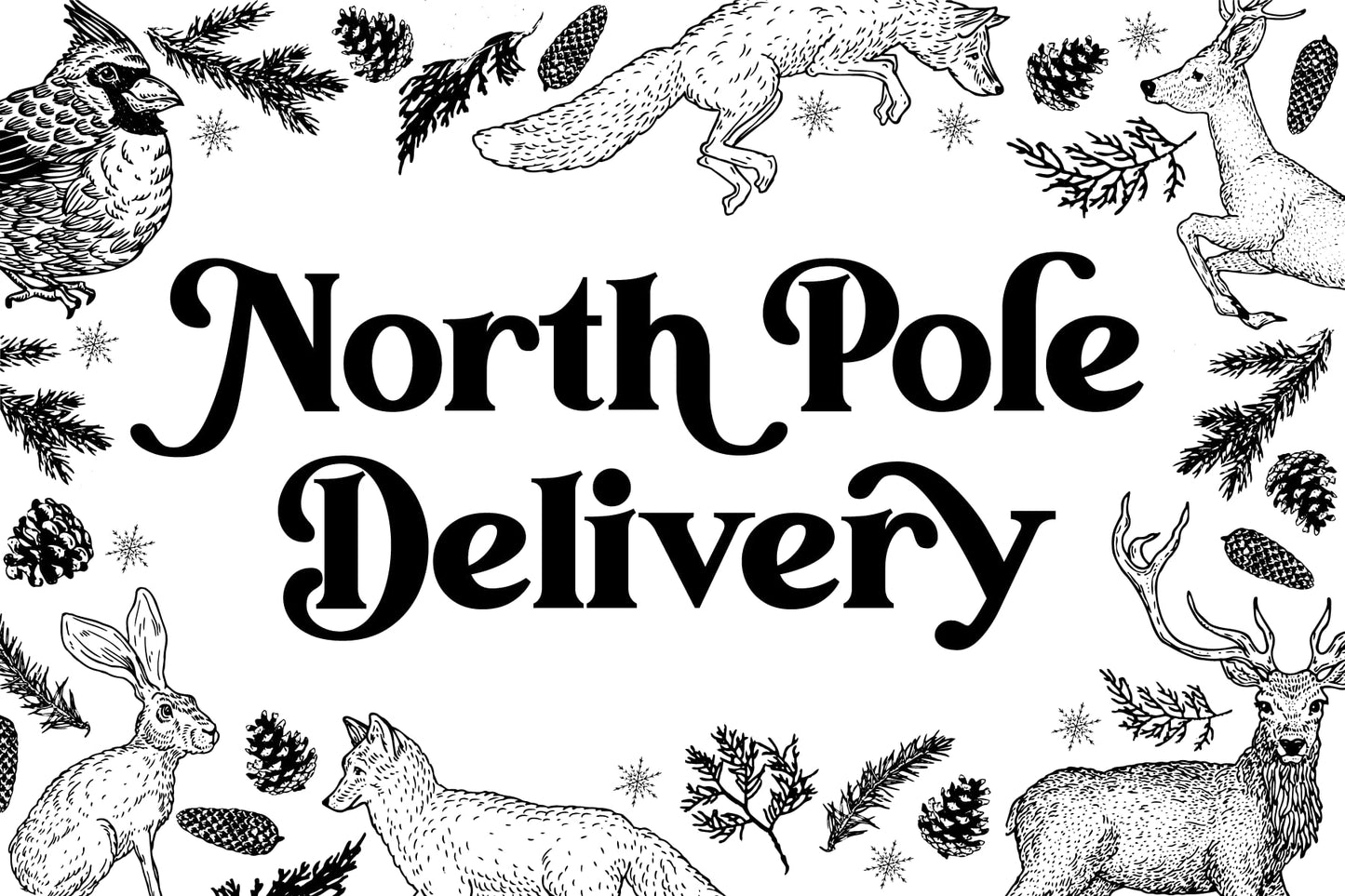 Christmas thermal stickers