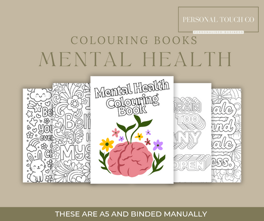 Mental Health colouring book