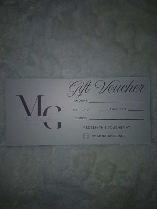 Custom Gift vouchers