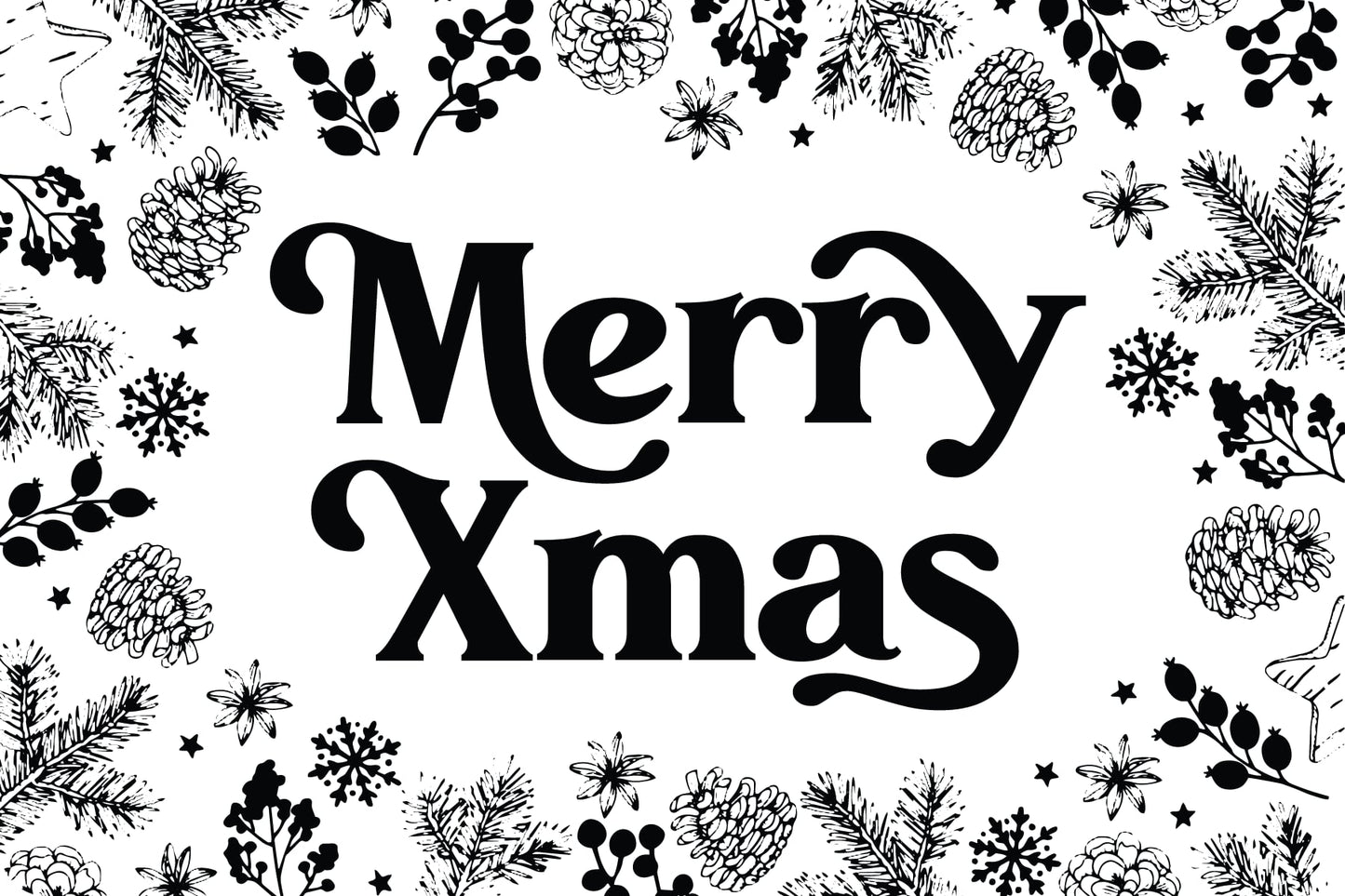 Christmas thermal stickers