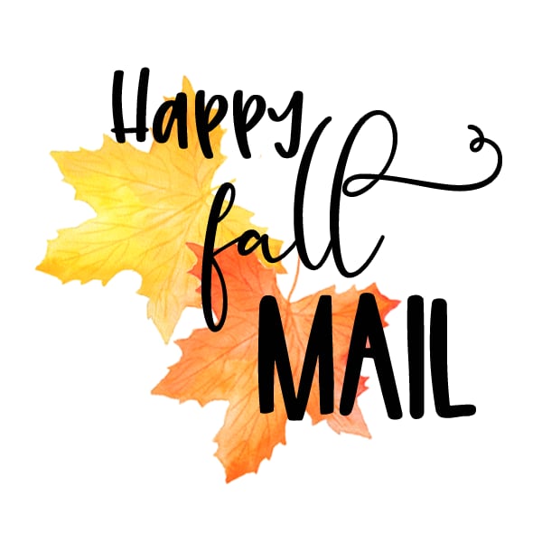 Fall packaging stickers Set 1