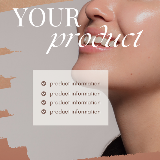 20 skin care social media templates - fully customisable