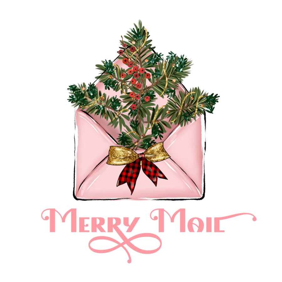 Christmas packaging stickers Set 1