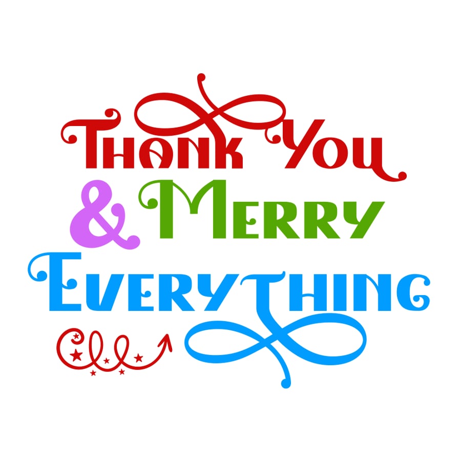 Christmas packaging stickers Set 1