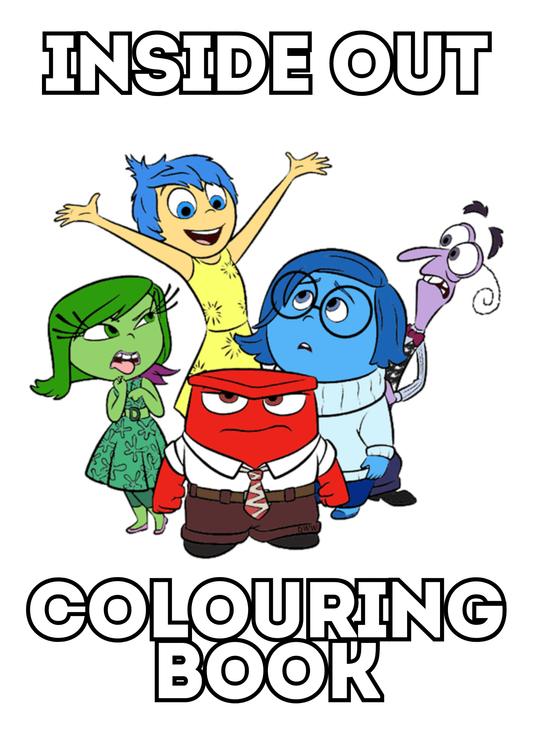 Inside out colouring book