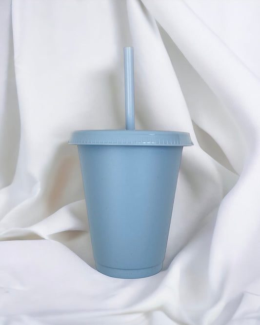 16OZ PASTEL BLUE SOLID COLOUR CUP
